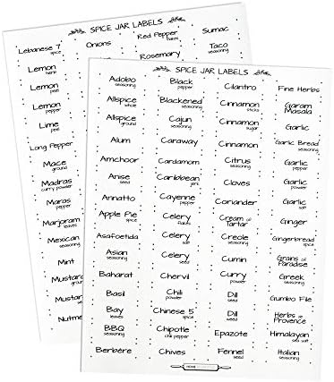 Етикети за кутии за подправки Home Предимство В прямоугольном стил (прозрачен)
