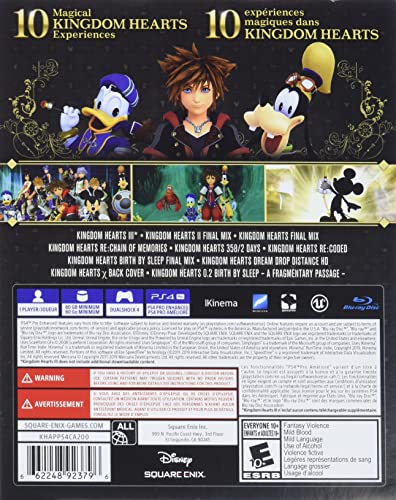 Kingdom Hearts: съдържание на пакета всичко в едно - PlayStation 4