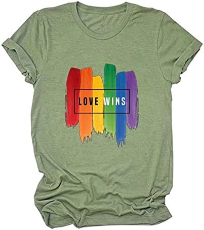 Блуза-Тениска за Момичета, Есента и Летни Дрехи с Къс ръкав 2023, Модни Памучен Тениска Любов Фоайе с Графичен Дизайн, KD KD