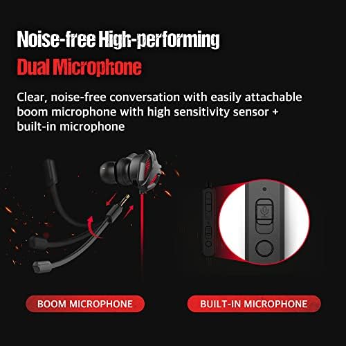 Леки слушалки слот SOUND PANDA SPE-G9 с един двигател 3,5 мм двоен микрофон | Слушалки с Кабел с кабел 1,5 м | за персонални КОМПЮТРИ,