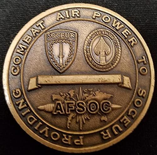 Монета на повикване на Групата за специални операции на военновъздушните сили на САЩ AFSOC 352D 352D Монета повикване SOG SOCEUR V2