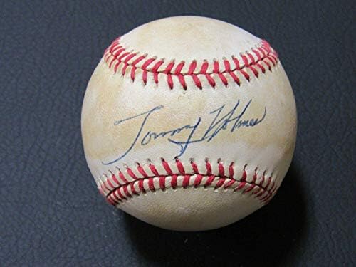 Tommy Holmes Автограф с Автограф Rawlings ONL Baseball B97 - Бейзболни Топки С Автографи