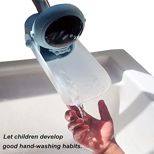 Удължител за мивки за деца, Подходящ за мивка с чучур за кухня и баня, Подвижни и преносими Забавен Инструмент за измиване на