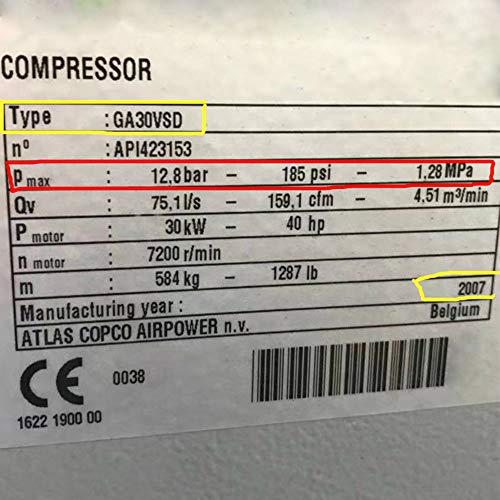 Контролер на компресора 24851107 за Винтового Въздушен Компресор