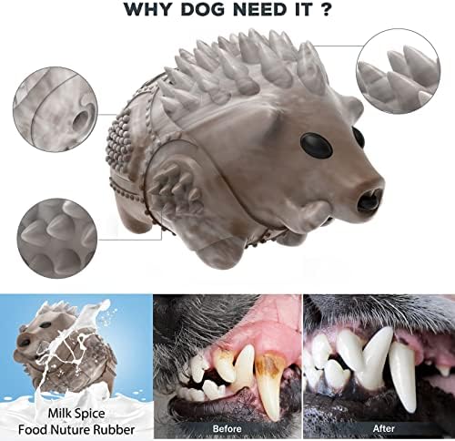 Homipooty 2 Дъвчащи играчки за Агресивни кучета, Играчки за Нарязване на зъбите Големи кучета от Средни Породи, Неразрушаемые