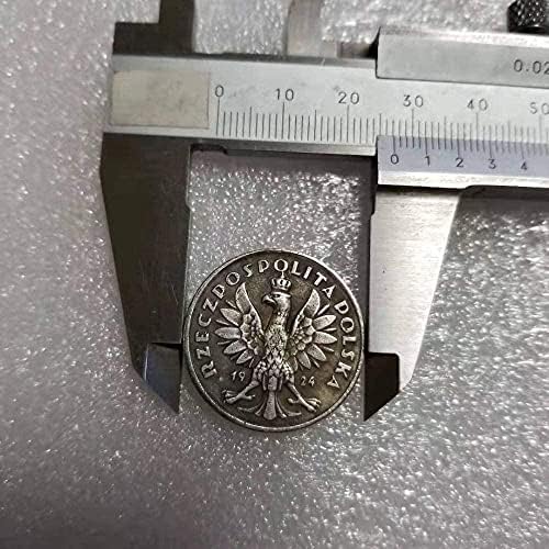 Старинни Занаяти 1924 Полска Монета Обикновена Монета 1700Coin са подбрани Възпоменателна Монета