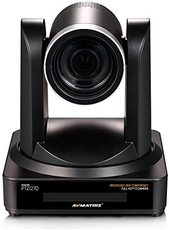 LILLIPUT AVMATRIX PTZ1270-5-кратна PTZ камера Full HD (5-кратно оптично увеличение) на PTZ камера за излъчване и конференции Full HD за
