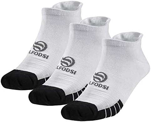 Мъжки Спортни Чорапи за Джогинг, Компресия Чорапи за Глезените за мъже, 3 чифта