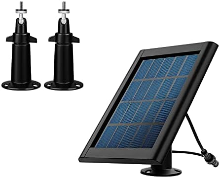 Комплект OLAIKE-1 пакет Квадратни слънчеви панели и 2 опаковки на Контролирани монтиране на стена на соларен панел, съвместим