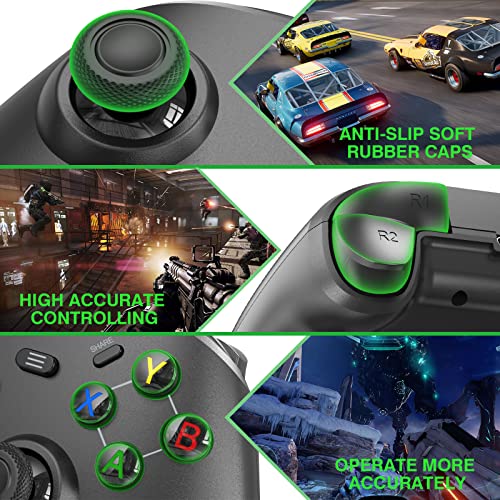Безжичен контролер ABTKN за Xbox X series| S, гейм контролер, съвместим с Xbox One и в PC Windows 7/8/10/11 с батерия 600 ма (без съединител