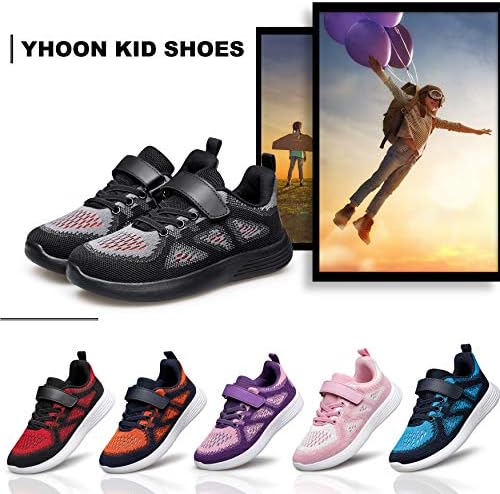 YHOON/Гуменки за момчета и Момичета, Детски Спортни Обувки за Бягане, Модел Обувки за Бебета/Малки Деца/Големите Деца