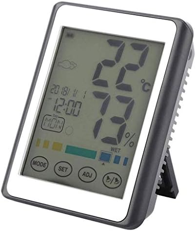 XJJZS Стаен Термометър - Електронен Битова Точност Влагомер на температурата в помещението, Стенен Термометър