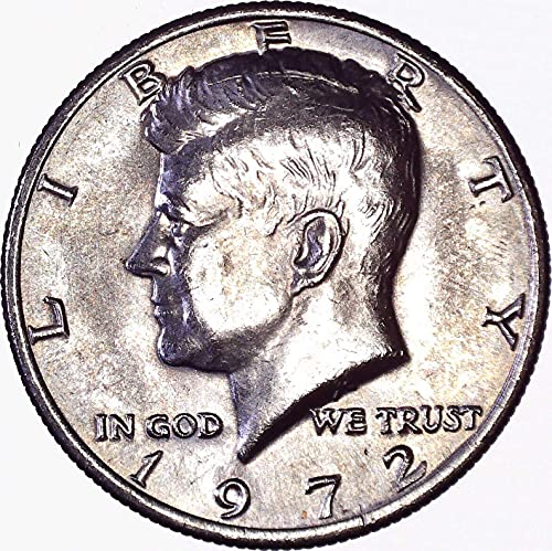 1972 Кенеди Полдоллара 50 Цента Диамант, Без Да Се Прибягва
