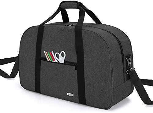 Чанта за носене LUXJA, съвместима с машина Cricut, лаптоп, ярък бележник, подложка за рязане и други аксесоари, Чанта за съхранение,