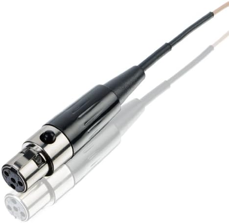 Countryman E6DW5L2SL, Пружинящие слушалки E6 насочени действия с 2 мм кабел за предаватели Shure /Carvin/ СТС /Trantec (светло