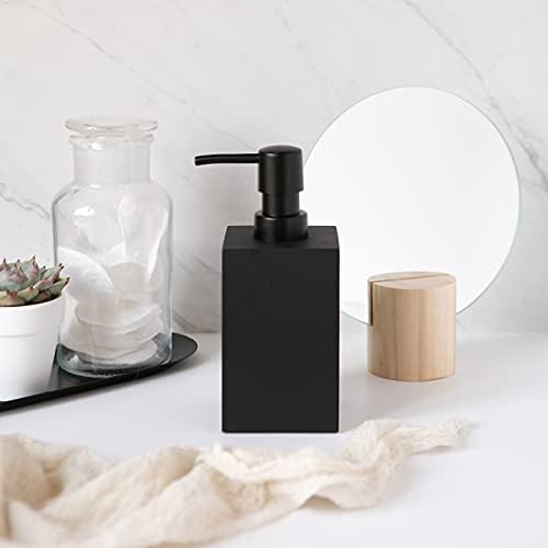 Опаковка сапун за ръце Yew Design Матиран Черен (квадратен) на баня и кухня, 15 грама