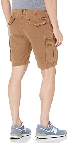Мъжки къси панталони-карго Lucky Brand 9 инча от брезент