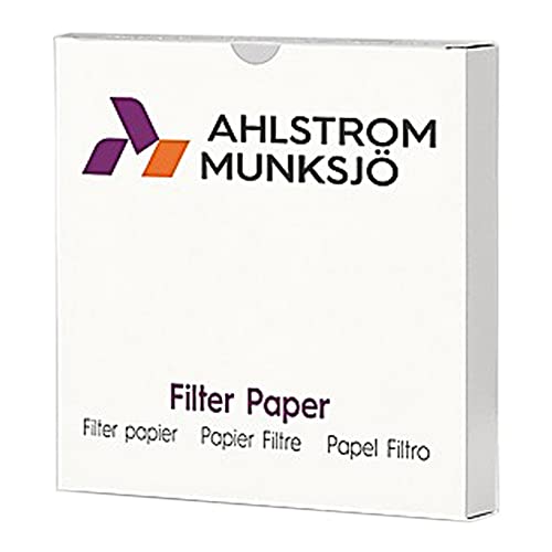 Филтърна хартия Ahlstrom 0950-3200 за количествен анализ, 1,5 Микрона, Бавно оборота, Клас 95, диаметър 32 см (опаковка по