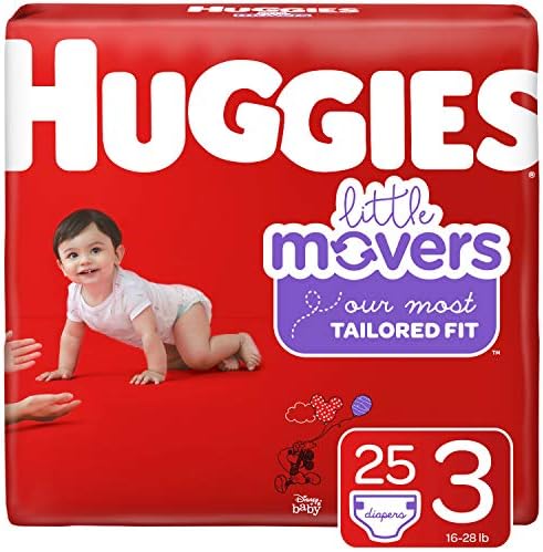 Гащичките Huggies Little Movers, Размер 7-41 + килограма (брой 88)