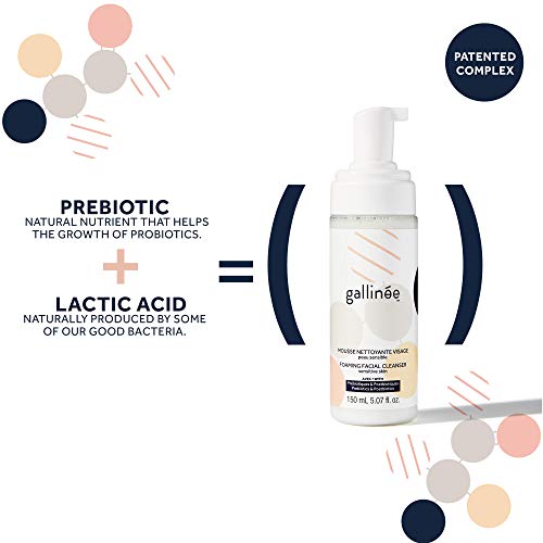 gallinée Пенящееся почистващо средство за лице - Внимателното почистване и чист тен, Пребиотическое средство за измиване на лицето