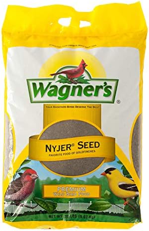 Храна за дивите птици Wagner's 62053 Nyjer Seed, 20-фунтовый пакет и храна за дивите птици 13008 Deluxe, 10-фунтовый пакет