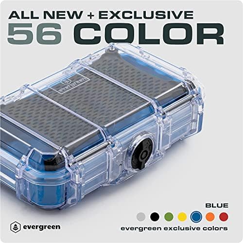 56 Водоустойчив Защитен калъф Dry Box - Безопасен за пътуване / Mil Spec / Произведено в САЩ - за съхранение на фотоапарати, телефони,