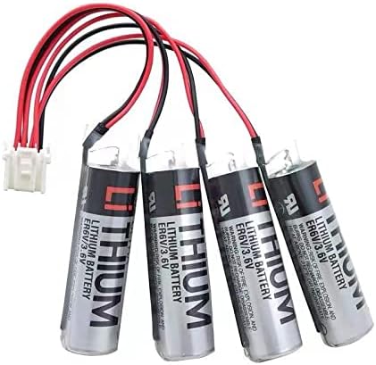 zoyfayl 2 батерии ER6V/3,6 за Yaskawa HW0470360-A на Galq Robot Battery ER6V-4 Батерия 8000 mah (2 опаковки)