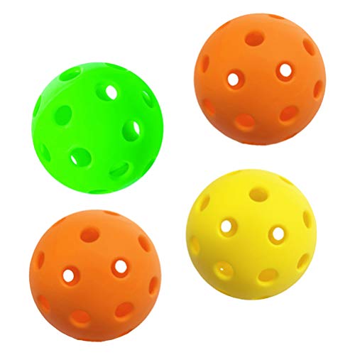 4 Бр. - порести сфери 7 см, мъниста с множество дупки, детска топка за сензорна интеграция, детски спортни топки за деца (различни цветове)