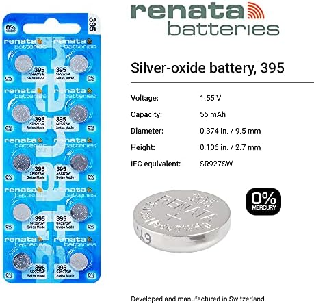 Батерия за часовник Renata 395 395 (Sr927Sw)