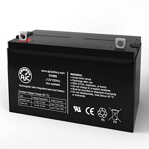 Батерията на UPS Interstate DCM0100L 12V 100Ah - Това е замяна за AJC Brand®