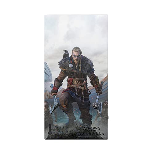 Дизайн на своята практика за главата Официално Лицензиран Assassin ' s Creed Male Eivor 2 Валхала Key Art Матова повърхност Винил