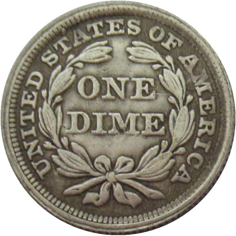 Американски Флаг 10 Стотинки 1881 година, сребърно покритие Копие на Възпоменателни монети