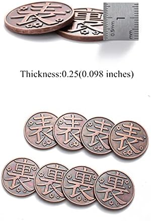 Монета Tsuyuri Kanao Аниме Haori Kimetsu no Yaiba Метална Медна Монета Аниме Колекция Подпори За Cosplay