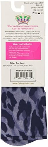 Лечебни Компресия чорапи Celeste Stein, Дънкови на точки, с 15-20 мм живачен стълб.ст., 1 чифт