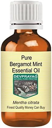 Devprayag Чисто Етерично масло от бергамот и мента (Mentha citrata) Парна дестилация 15 мл (0,50 грама)