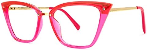 Zeelool Котешко Око Синя Светлина Блокер Очила за Жени на UV400 Защитни Очила Martha FA0457
