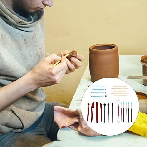 DOITOOL Стъргало си САМ Комплекти за 1 Комплект Дърворезба Набор от инструменти за скулптура от Глина Стилус Инструменти за Маркиране