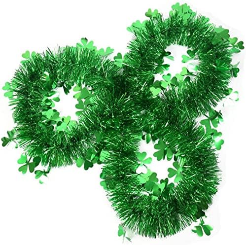 DBYLXMN Гривни за дейности Многоцветен Опаковка от 4-те Телени Гирлянди Зелен Декор Ирландски Украшение Висящи Украшения на Хоризонта на Събития