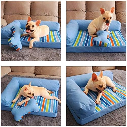 SCDCWW Легло за кучета с Ергономичен стол и терапевтични диван в стил хола Диван и легло за домашни любимци с подвижен защитен
