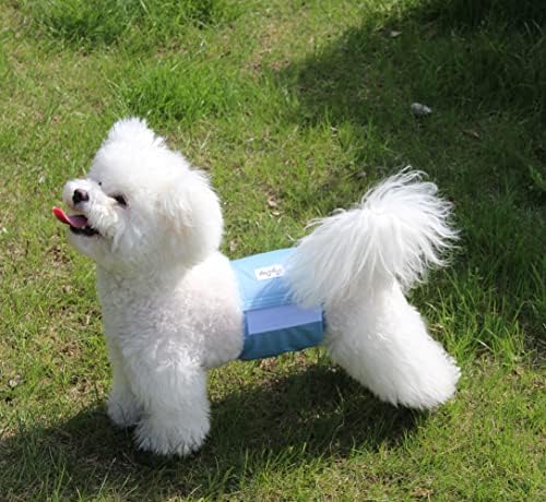 JoyDaog за Многократна употреба Превръзки на Корема, за Малки Кучета, 4 опаковки Пере Пелени Premium За Кучета, Опаковане