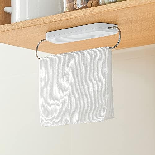 Poeland Сгъваеми Единични Закачалки за кърпи - Стенен Органайзер за топъл кърпи, подходящ за кухни, бани, перални и други места