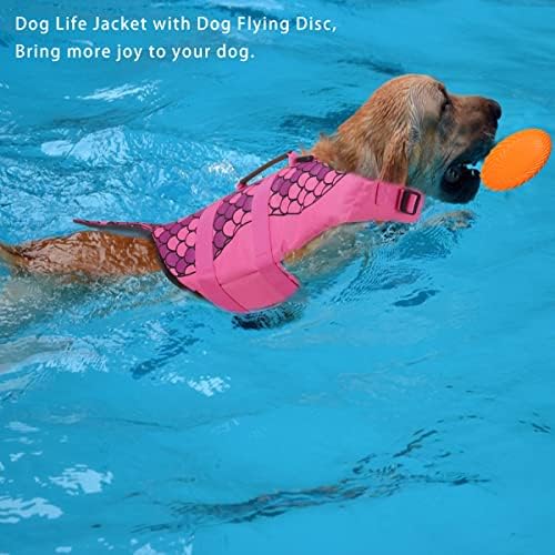 Спасителна жилетка за кучета SUMHEN, Спасителни Жилетки за кучета за плуване, Жилетка за плуване за Кучета, Спасителна Жилетка