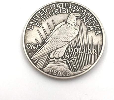 Дълбока Резба С Релефни 1896 US 骷髅 Монета, Монета Micro-Chapter collectionCoin са подбрани Възпоменателна монета