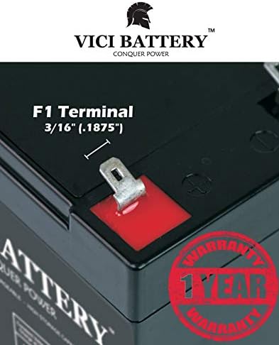 VICI Батерия 12V 7AH-2 Броя Смяна на батерията за Razor Dirt Mini Quad-ATV Марка продукт