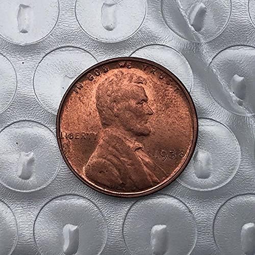 1938 Криптовалюта Криптовалюта Любима Монета Реплика Възпоменателни Монети Американската Стара Монета, Позлатена Са Подбрани Монета Щастливата
