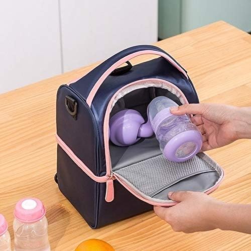 Модерна преносима чанта за майката, чанта за мама и бебе, чанта за запазване на топлината и прясно мляко на гърба, чанта за