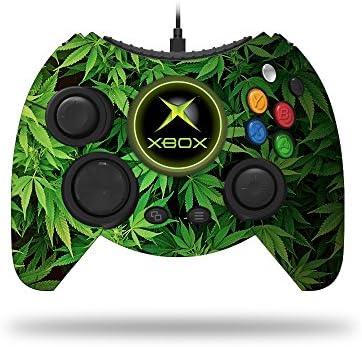 Кожата MightySkins, съвместим с контролера на Microsoft Xbox One Hyperkin Дюк - Weed | Защитен, здрав и уникален винил калъф | Лесно