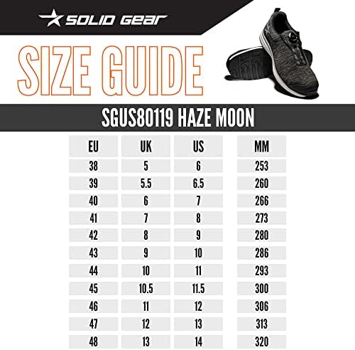 Мъжки защитни обувки Haze Moon от Gear Solid, Black, 11,5