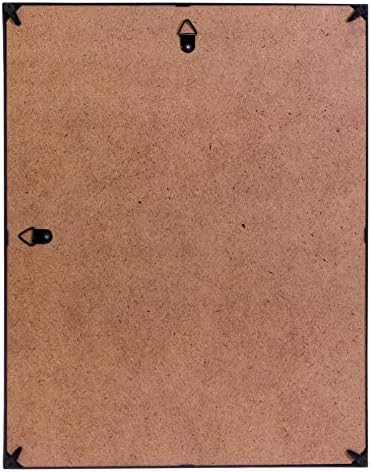 Комплекти модерни рамки за документи Kiera Grace, 8.5 x 11, Черни, 24 бр.