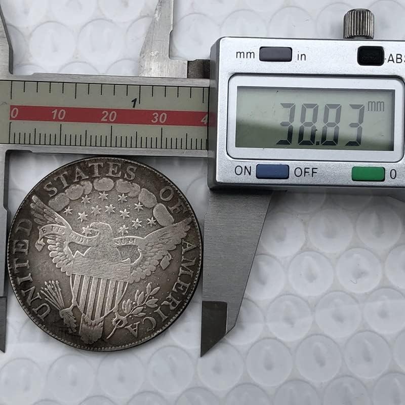 Има Ли Стар Американски монети 1799 г., Месинг, със сребърно покритие, Монети, Старинни Занаяти, Чужди Възпоменателни монети